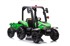 Traktor na akumulator s prikolicom BLT-206, zeleni