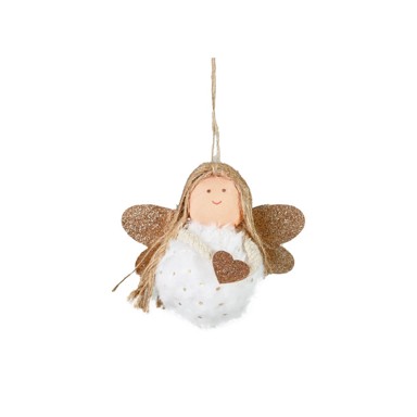 Božićni ukras anđeo 9,5 cm