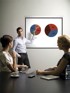 BI-OFFICE Zidno projekcijsko platno 180 x 180 cm, bijelo