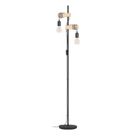 EGLO Crna/u prirodnoj boji LED stojeća svjetiljka (visina 166,5 cm) TOWNSHEND 