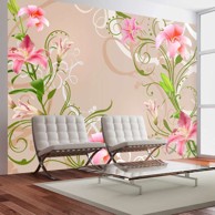 Foto tapeta Subtle beauty of the lilies 200x140