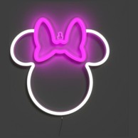 Neonska lampa Mini Minnie Uši, žuta