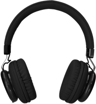 KSIX Bežične slušalice Retro, crne, 21351790