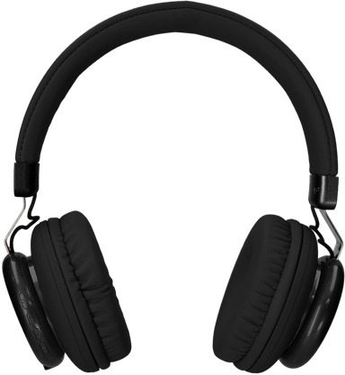 KSIX Bežične slušalice Retro, crne, 21351790