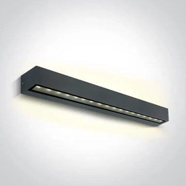 Zidna svjetiljka, LED, 2x13W, WW, IP65, 230V, DM67526B3/AN/W, antracit