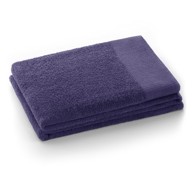 RESTILO Ljubičasti pamučan ručnik od frotira 30x50 cm Amari
