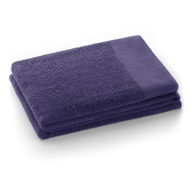 RESTILO Ljubičasti pamučan ručnik od frotira 30x50 cm Amari