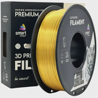 PREMIUM 3D FILAMENT Filament za 3D printer, Silk PLA, 1 kg, zlatna