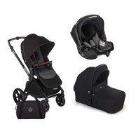 JANE Dječja kolica Muum 4, 3u1, crna