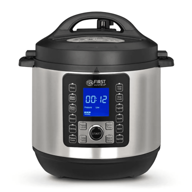 FIRST AUSTRIA Električni lonac na paru, digitalni upravljač, 6 l, 1000 W