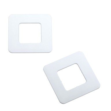 RATKOM Zaštitni okvir za prekidače bijeli 2/1