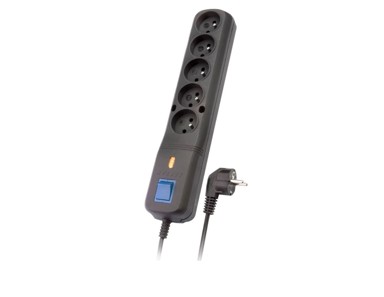 LESTAR Produžni kabel LV-530W, 3 m, crni