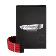 CABLEMOD Kabelski set PRO ModMesh RT, crveni, kompatibilan s ASUS, Seasonic, Phanteks 