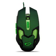 ESPERANZA Gaming miš EGM207G Cobra, USB, 2400 DPI, zelena