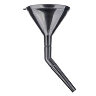 AMIO Plastični eliptični univerzalni lijevak sa sitom od 3 dijela, 14 cm