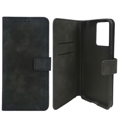 MAXMOBILE BOOK Futrola Wallet Skin-Feel za Honor X6A 4G, crna