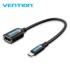 VENTION Adapter OTG MIKRO-B (m) na USB (ž) 0.15m CCUBB PVC crni