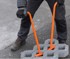 Hvatač za betonske rešetke 2 kom, srebrna