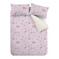 CATHERINE LANSFIELD Posteljina Enchanted Twilight Animals za bračni/produženi krevet 230x220 cm u boji lavande