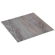 Samoljepljive PVC pločice za pod 30,5 x 30,5 cm, svijetlosmeđe-crne, 20 kom