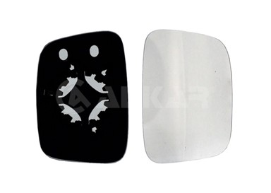 ALKAR Ogledalo retrovizora VW T5, desno, 03-09, grijano, Caddy 04-, 6432985
