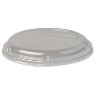 PAPSTAR Okrugli poklopac za PLA posude, 350 ml, 50 komada