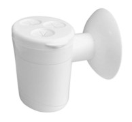 BRUCKNER Kondenzacijski sifon s kuglicom za 3 cijevi, bijela