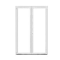 SAMOPEV PVC balkon vrata 70 140x210 D Low.e otkopno/zaokretna 2 krila UW1,4, bijela