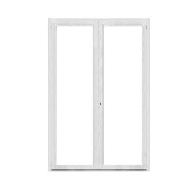 SAMOPEV PVC balkon vrata 70 140x210 D Low.e otkopno/zaokretna 2 krila UW1,4, bijela