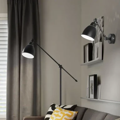 IDEAL LUX Newton stajaća svjetiljka crna e27 id003528