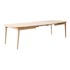 HAMMEL FURNITURE Proširiv blagovaonski stol od punog hrasta u prirodnoj boji 106x184 cm Miro 