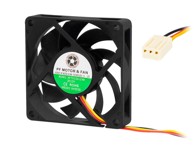 BLOW Ventilator 70 x 15 mm 12 V DC, kuglični ležaj