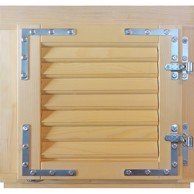 OPTIMUM Prozor drveni 56 Izo 60*60 L + žaluzina Low.e 56 ARX