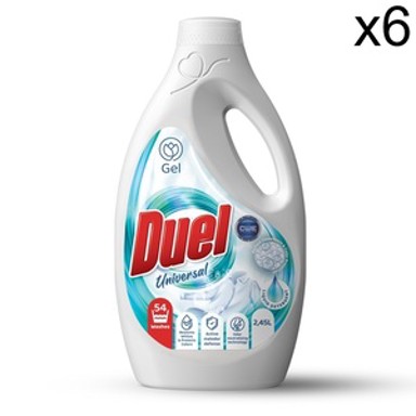 DUEL Tekući deterdžent Universal, 2,45 L, 6 kom