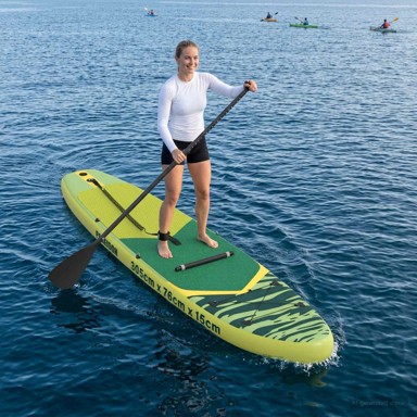 POSEIDON SUP daska s sjedalom 2 u 1, 305 x 76 x 15 cm, zelena