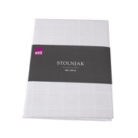 STIL Stolnjak SEGO bijeli 135x135 cm