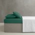 CATHERINE LANSFIELD Plahta od perkala 90x190 cm, zelena