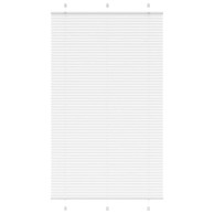 Plisirana roleta bijela 115x200 cm širina tkanine 114,4 cm