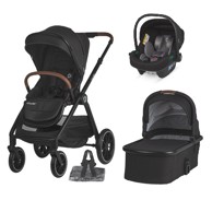 COCCOLLE Dječja kolica Aspen 3u1 – jet crna