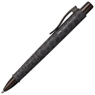 FABER-CASTELL Kemijska olovka Poly Ball Leo 241181, gumirana, crna