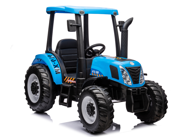 Dječji traktor na baterije model A011, 24V, plavi