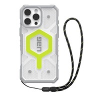 UAG Pathfinder Clear MagSafe Bundle maskica s vezicom za iPhone 16 Pro Max, zelena