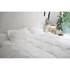 BUTTER KINGS Posteljina Plain Muslin 200x200 cm za bračni krevet od muslina Bijela