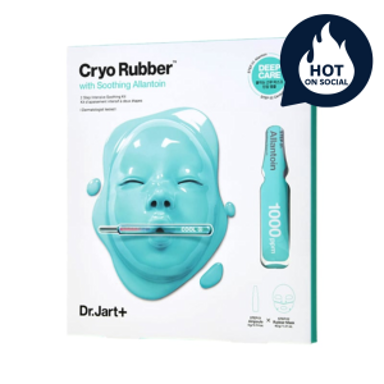DR.JART+ With Soothing Allantoin, Maska za lice Cryo Rubber™