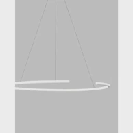 NOVA LUCE Visilica Breda LED 30 W, 3000 K, 1480 lm, IP20 NL9010021, bijela