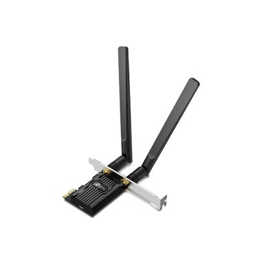 TP-LINK PCI-E adapter, AX1800 Wi-Fi 6, Bluetooth 5.2