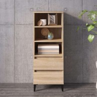 Visoka komoda, 40 x 36 x 110 cm, sonoma hrast
