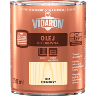 VIDARON Ulje za drvo bezbojno D01 0,75L