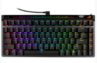 ASUS Tipkovnica ROG Falchion Ace 75 HE, gaming, RGB, DE layout, crna