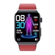 WATCHMARK Pametni sat Cardio One, crveni